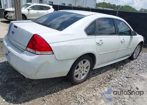 2013 Chevrolet Impala Lt z USA, uszkodzony, nr VIN 2G1WG5E38D1249378